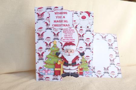 Jolly Santa by Rosina Walker