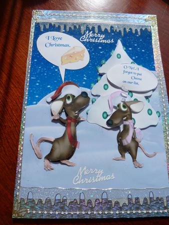 Christmas Mice by Rosina Walker