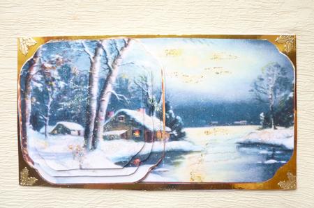 Vintage Moonlight on the River by Rosina Walker