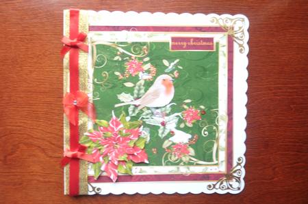 Classic Christmas Card by Rosina Walker