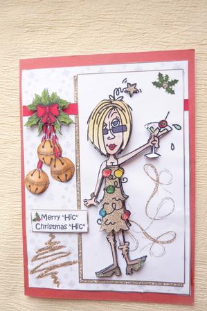J.j Merry "hic" Christmas by Rosina Walker