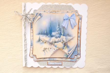 Starlight Night Card Front , Topper Pyramid and Sentiment Ta by Rosina Walker