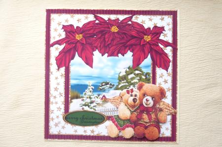 Christmas Teddies by Rosina Walker