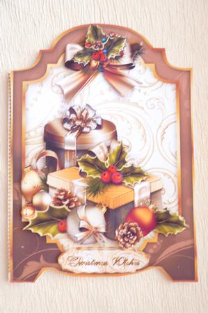 Holiday Gifts A4 Screen Card by Rosina Walker