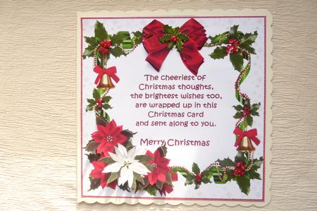 8x8 Christmas Verse 2 by Rosina Walker