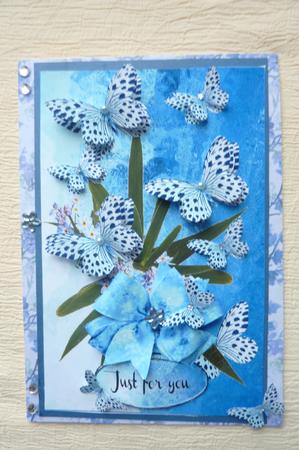 Nothing But Blue and Butterflies by Rosina Walker