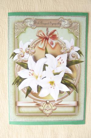 Sympathy Lillies by Rosina Walker