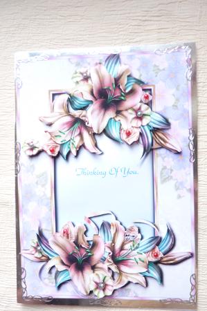 Beautiful Fantasy Lilies + Decoupage by Rosina Walker