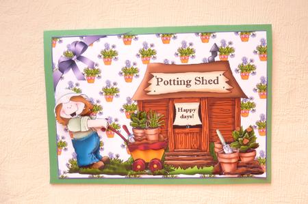 The Pottin Shed by Rosina Walker