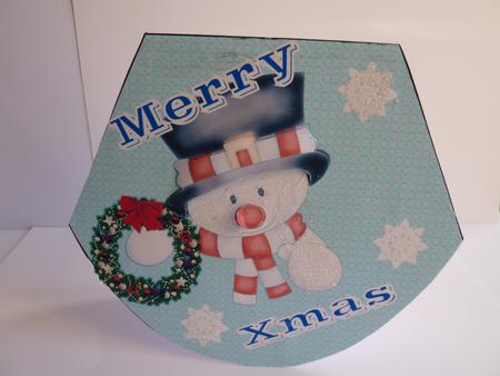 Mr Snowman Wobble Card by Rosina Walker