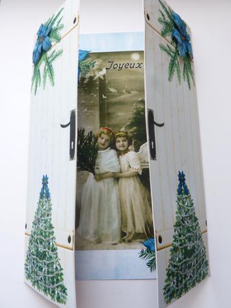 Sweet Little Vintage Angels Gatefold by Rosina Walker