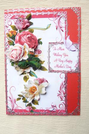 Over the Edge Card for Mum by Rosina Walker