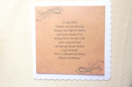 8 Inch Insert - Male Birthday 3 by Rosina Walker