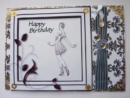 Art Deco Lady Toppers by Rosina Walker