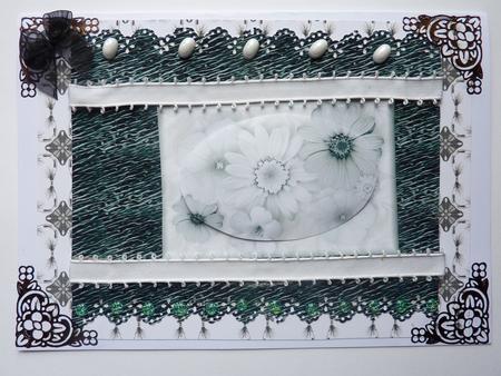 Black and White Flowers by Rosina Walker
