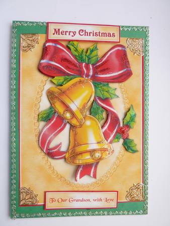 Gold Christmas Bells - Quick Card by Rosina Walker