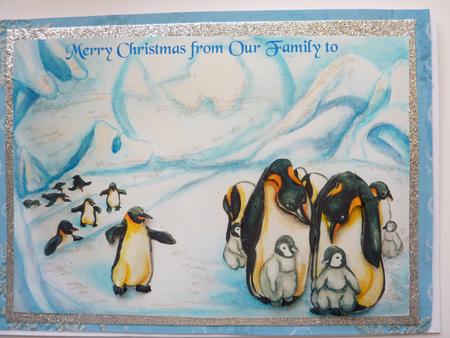 Antarctica Penguins by Rosina Walker