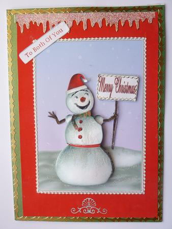Snowman Quick Card by Rosina Walker