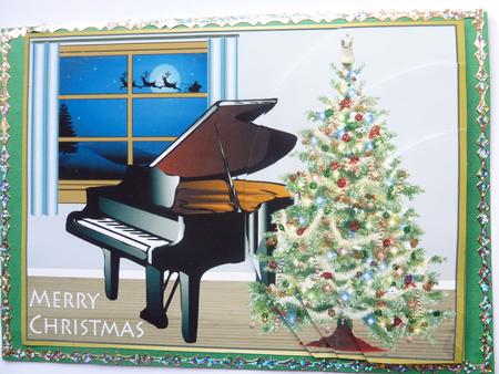 Christmas by the Piano by Rosina Walker