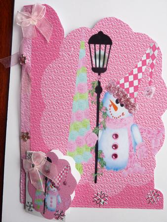 Snow Berry Christmas Cut and Fold by Rosina Walker