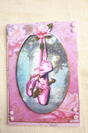 Lovely Ballerina Shoes and Roses by Rosina Walker