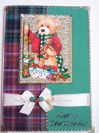 Teddy Wishes for Christmas by Rosina Walker