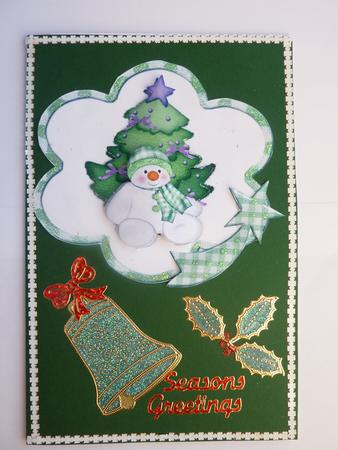 2 Cute Snowmen by Rosina Walker