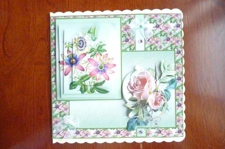 Passion Flowers and Roses Mini Kit by Rosina Walker