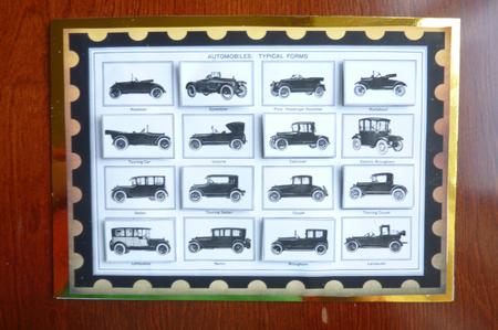 Vintage Car Silhouettes + Easy Layers by Rosina Walker