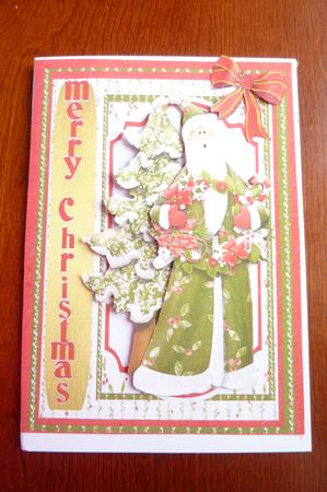 Lovely Traditional Santa by Rosina Walker