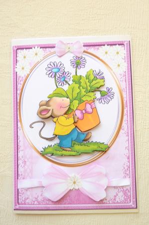 The Little Mouse and the Flower Pot by Rosina Walker