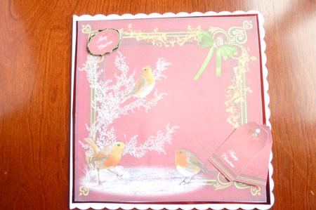 Christmas Robins by Rosina Walker