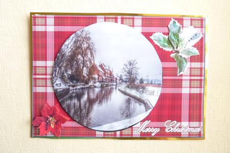 Wintry Canal Scene by Rosina Walker