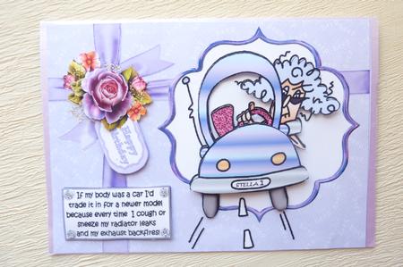 Stella and Her Old Car by Rosina Walker