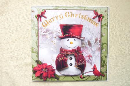 Sparkling Snowman Mini Kit by Rosina Walker