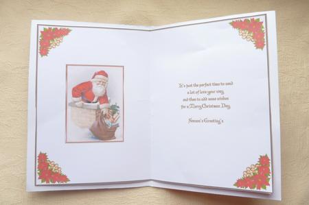 Vintage Santa Insert 2 by Rosina Walker