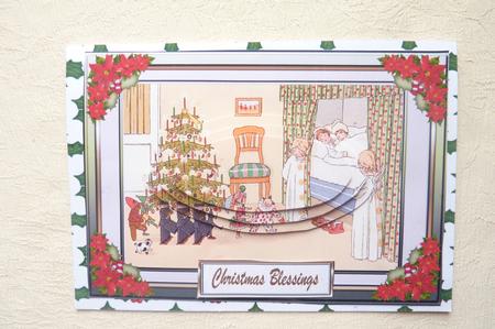 Christmas Eve Vintage Topper 1 by Rosina Walker