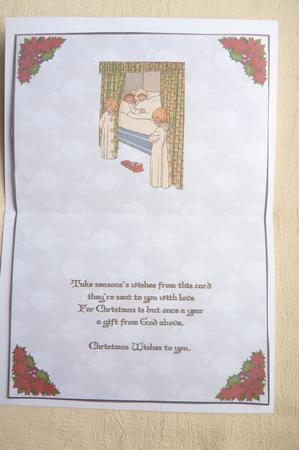 Christmas Eve Insert 2 by Rosina Walker