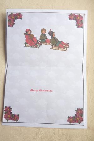 Sledging in the Snow Insert 1 by Rosina Walker