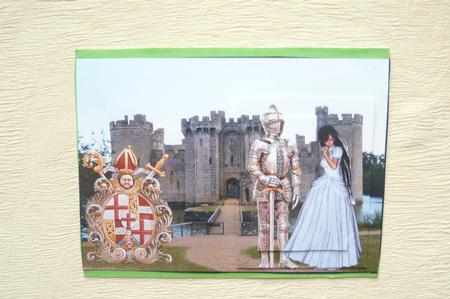 The Castle and Knight by Rosina Walker