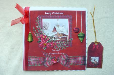 Winter Church Snow Scene Mini Kit by Rosina Walker