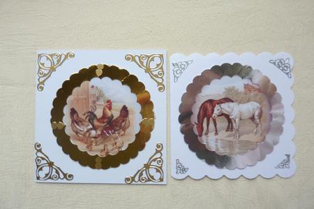 Farm Animals Toppers No 1 by Rosina Walker