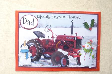 The Christmas Tractor by Rosina Walker