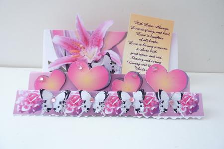 Hearts and Lily Mini Kit by Rosina Walker