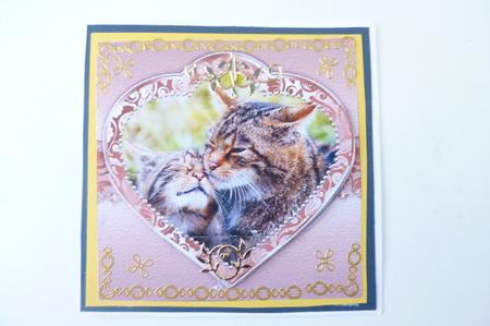 Scottish Wildcat with Her Kitten Bottom Stacker by Rosina Walker