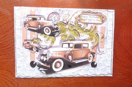 Silver Glitter Backing Paper by Rosina Walker