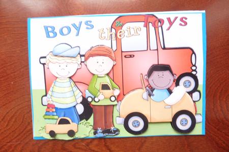 Boys and Their Toys by Rosina Walker