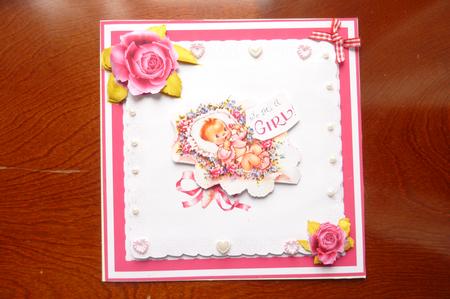 Vintage Baby Girl Mini Kit by Rosina Walker