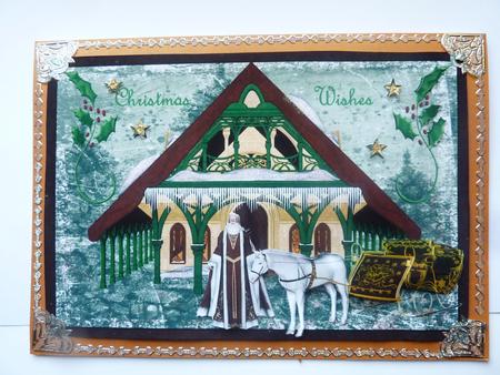 At Home with Santa Quick Card by Rosina Walker