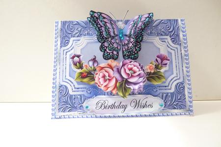 Fluttering Butterfly Overlap Card Kit by Rosina Walker